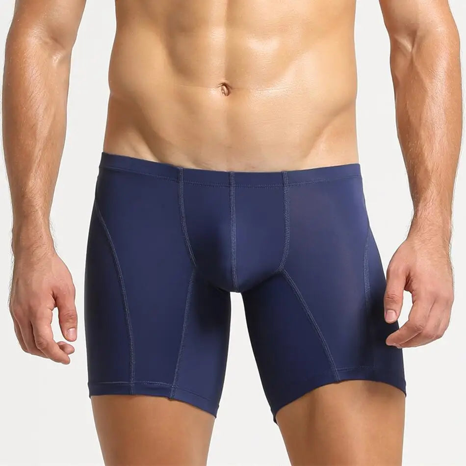 #PB Men's Long Tight Stretch Sports Underpants - passionbarn.com