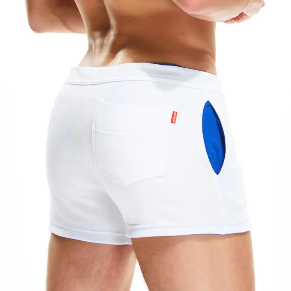 #PB Men Casual Shorts 100% Cotton Breathable Fitness Sport Shorts - passionbarn.com