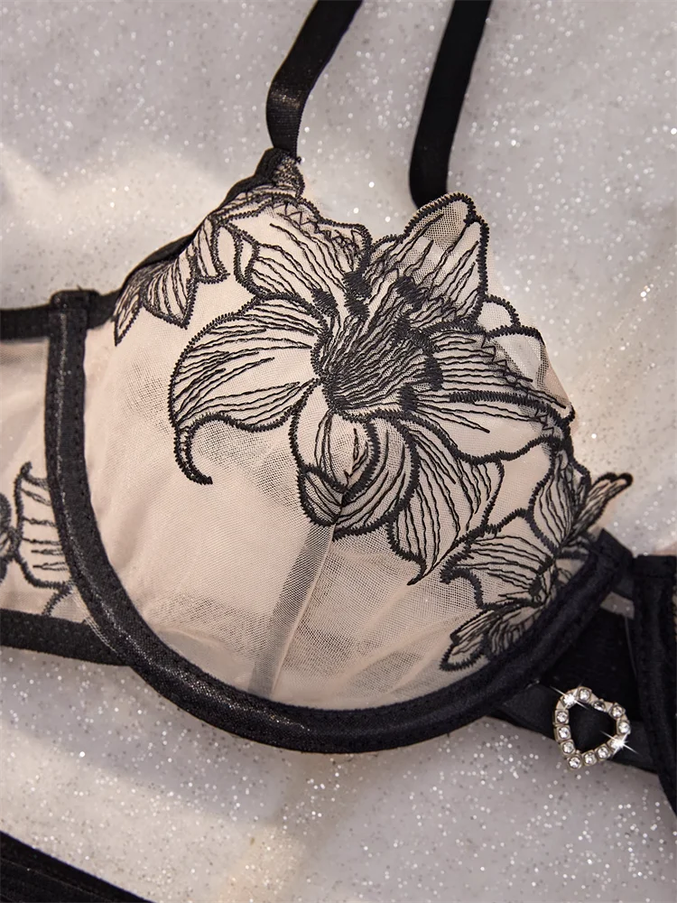 #PB Lingerie  Embroidery Set - passionbarn.com