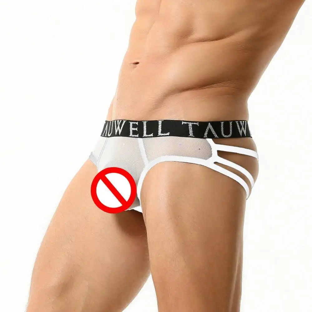 #PB Men Briefs Transparent Underwear