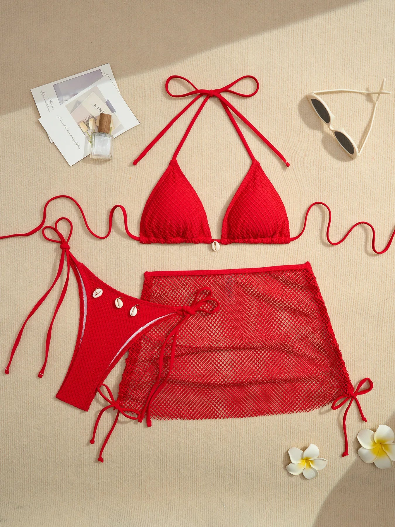 #PB Three-Piece Swimwear