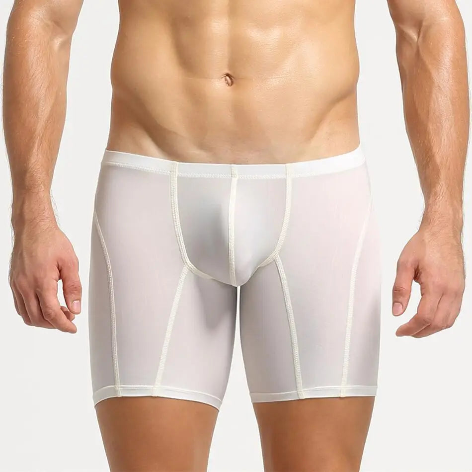 #PB Men's Long Tight Stretch Sports Underpants - passionbarn.com