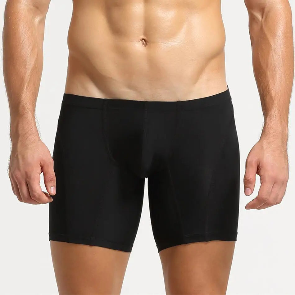 #PB Men's Long Tight Stretch Sports Underpants - passionbarn.com