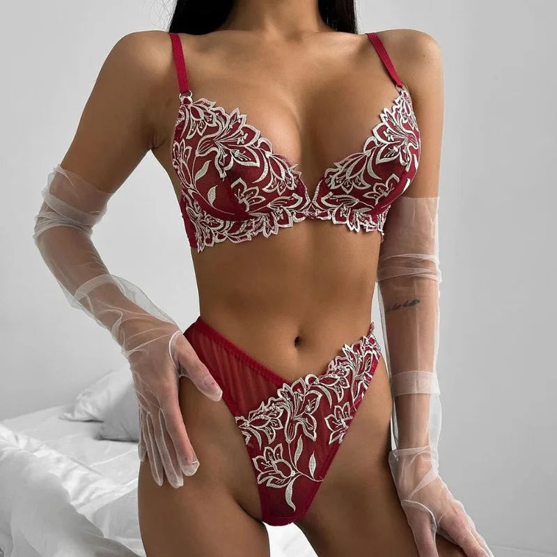 #PB Bra and Panties Set - passionbarn.com