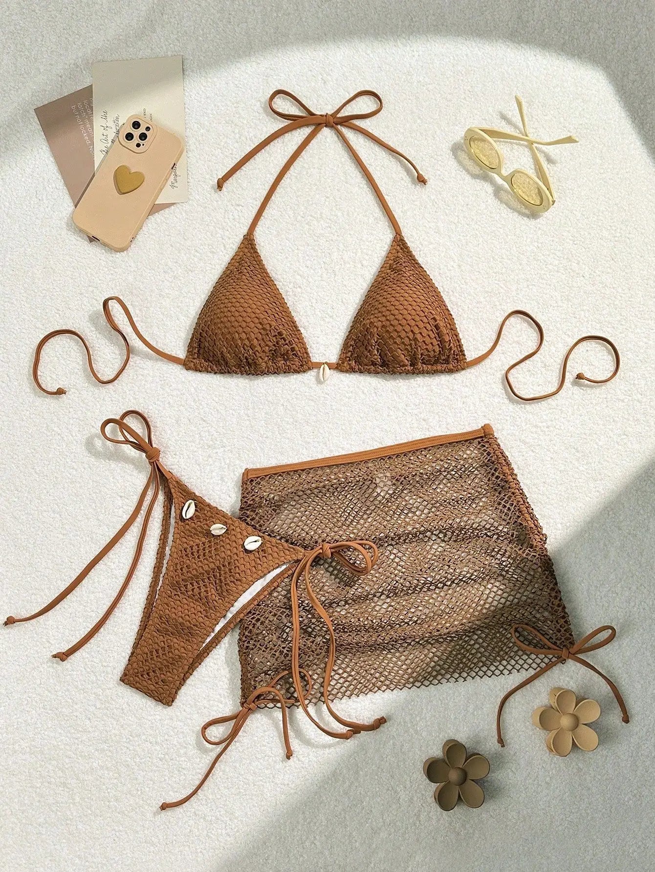 #PB Three-Piece Swimwear