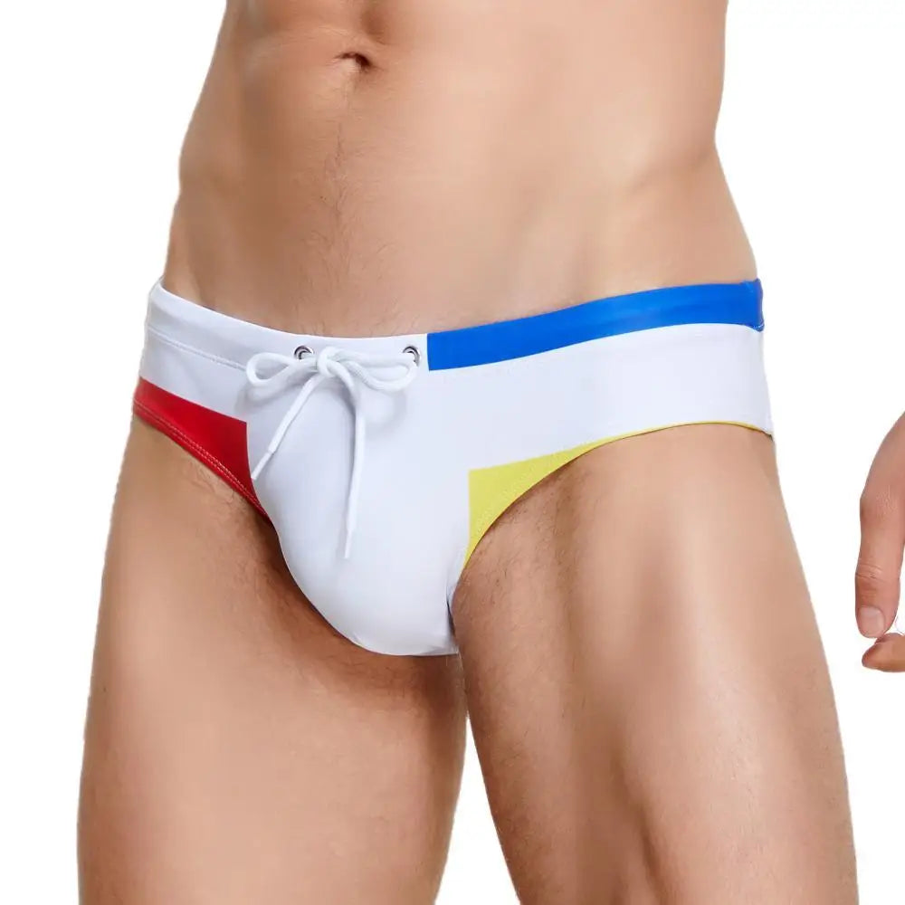 #PB Men's Swim Briefs Bikini Swimming Trunks - passionbarn.com