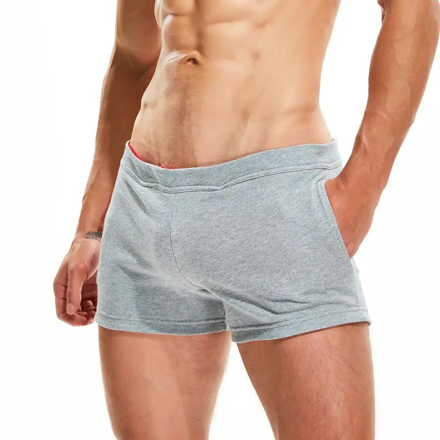 #PB Men Casual Shorts 100% Cotton Breathable Fitness Sport Shorts - passionbarn.com