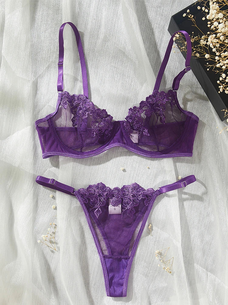 #PB See Through Lingerie Set - passionbarn.com