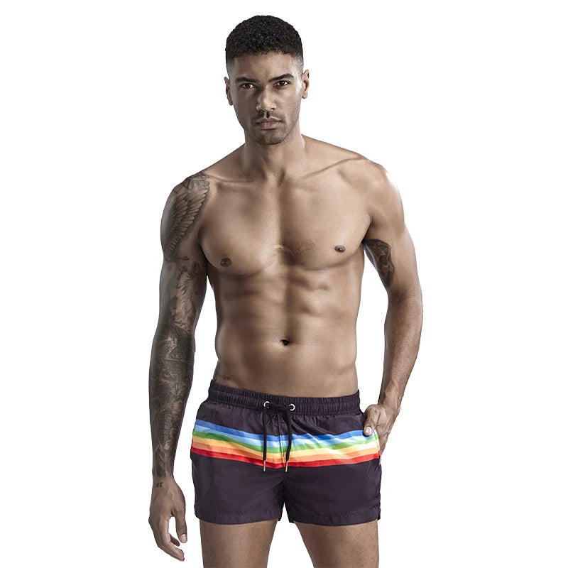 #PB Men's Shorts 100% Polyester Quick Dry Beach Shorts - passionbarn.com