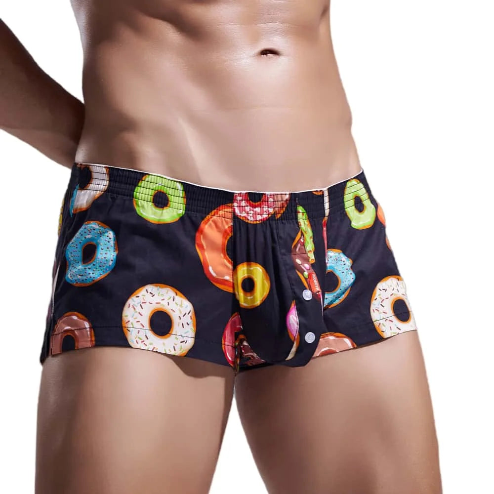 #PB Men's Underwear 100% Cotton Boxer - passionbarn.com