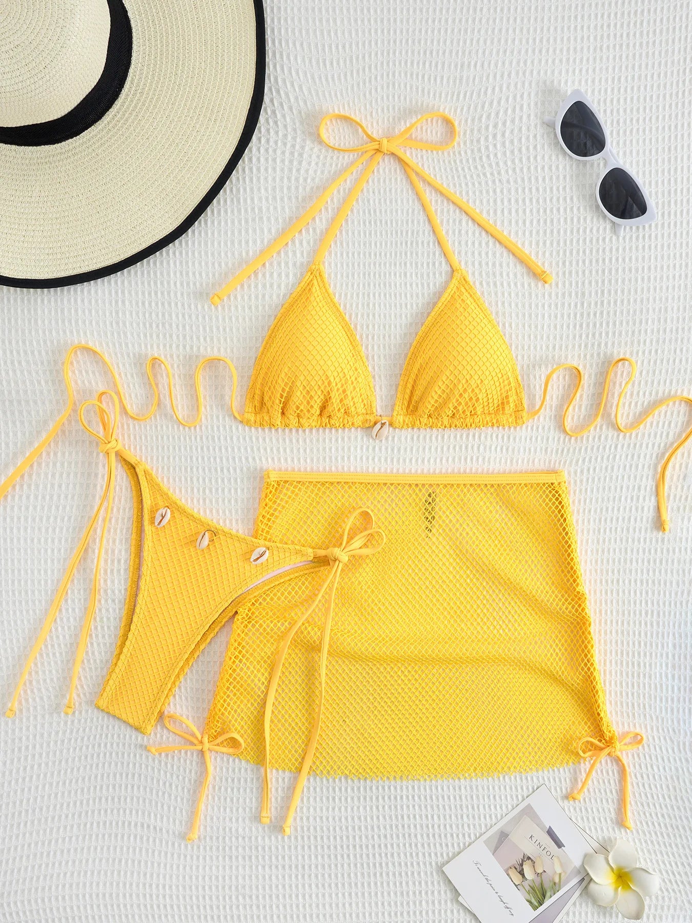 #PB Three-Piece Swimwear