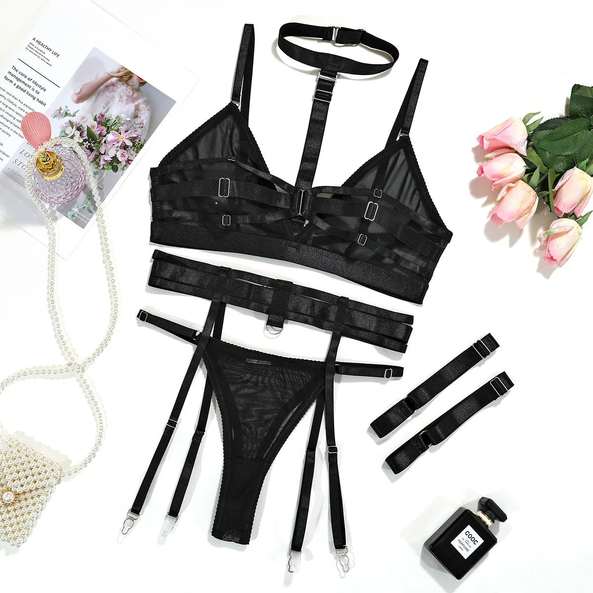 #PB Toucheart Mesh Set - passionbarn.com