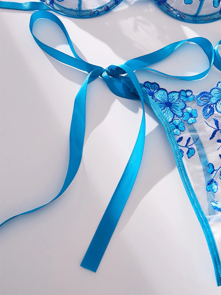 #PB Romantic Lingerie Set - passionbarn.com