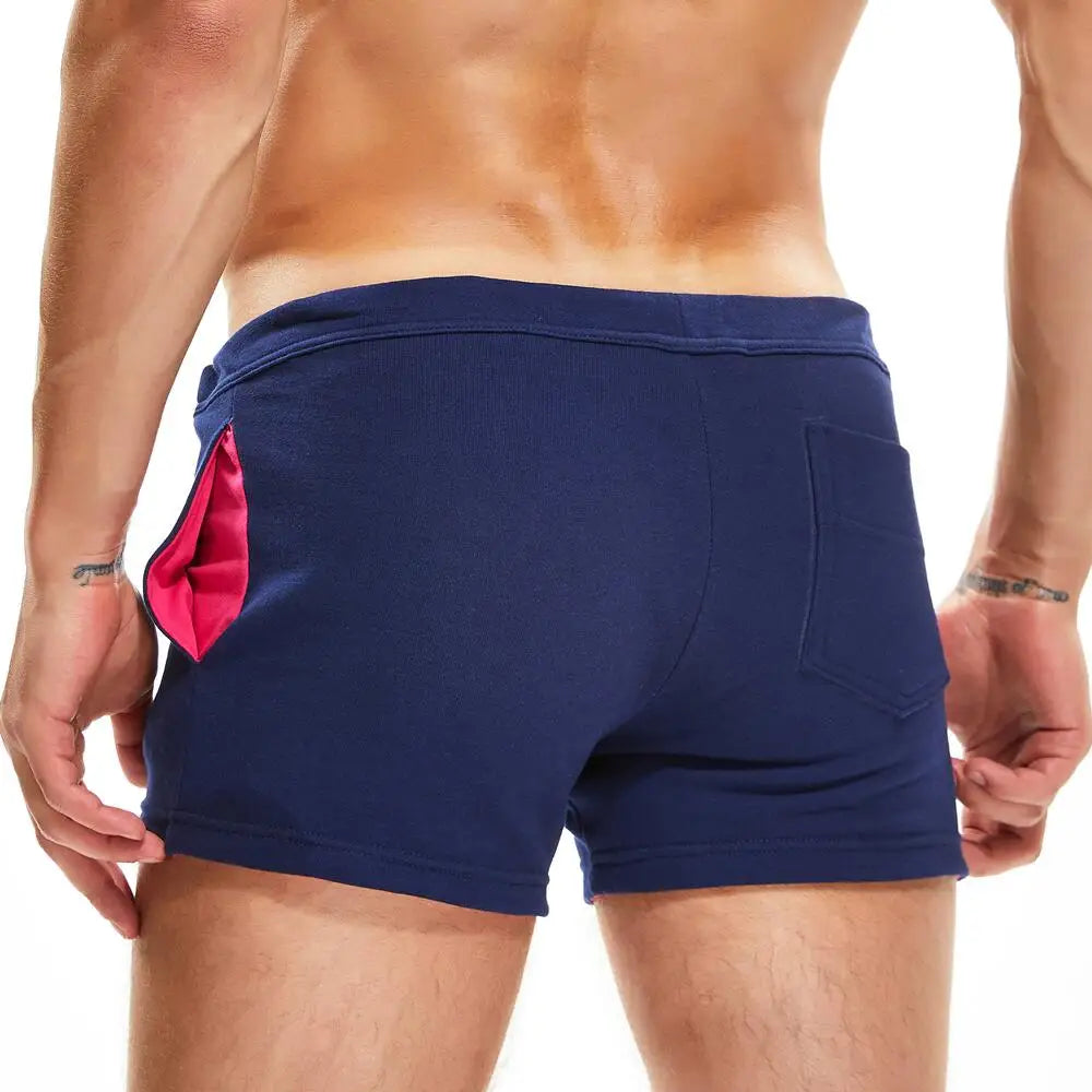#PB Men Casual Shorts 100% Cotton Breathable Fitness Sport Shorts - passionbarn.com