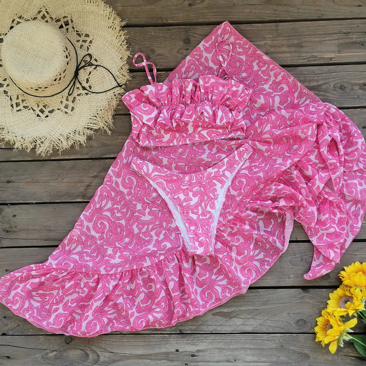 #PB Lace Bikini Set