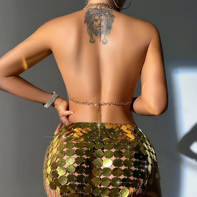 #PB Sequin Bikini Set - passionbarn.com