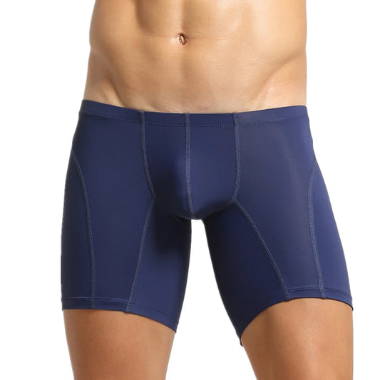 #PB Men's Long Tight Stretch Sports Underpants - passionbarn.com