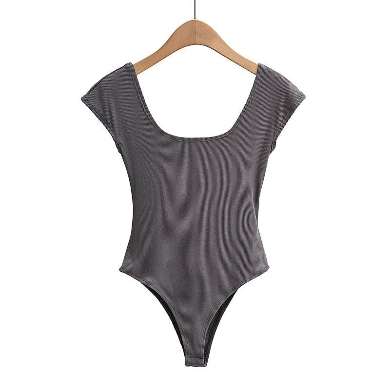#PB Solid Color Bodysuit - passionbarn.com