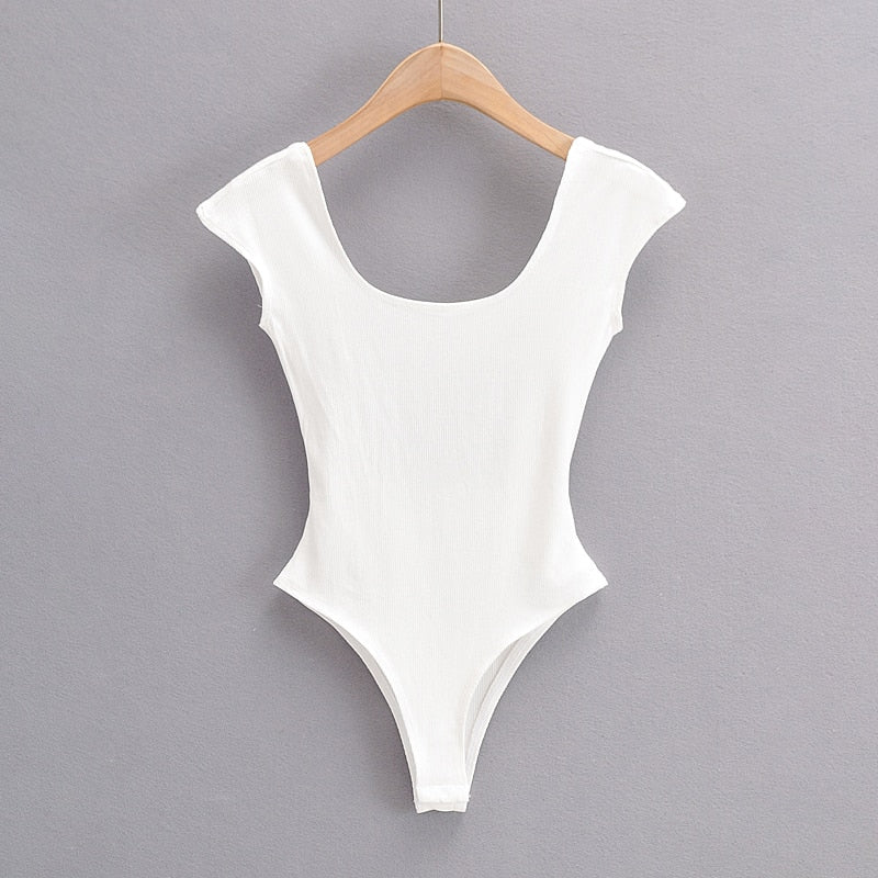 #PB Solid Color Bodysuit - passionbarn.com