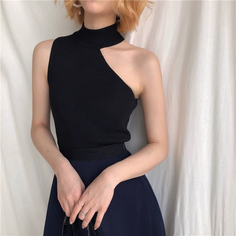 #PB Knitted Off Shoulder Top - passionbarn.com